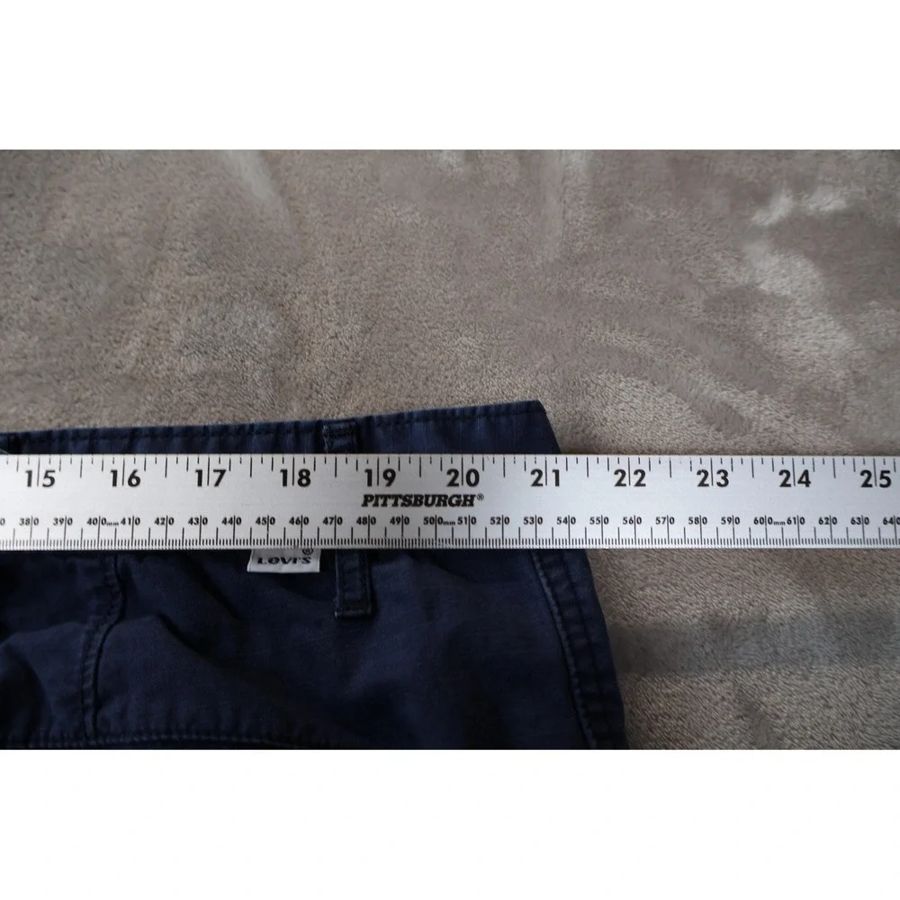Levi's Cargo Shorts Mens 42 Blue Ripstop Utility Pockets‎ Outdoor 23251-0017